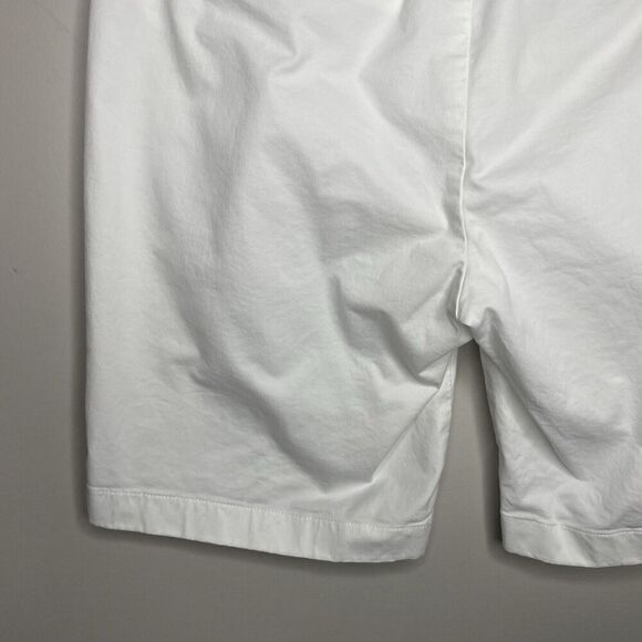 J.CREW Frankie Shorts Women 4 Crisp White 9" Bermuda Chino Cotton Blend AL569 - Picture 8 of 12